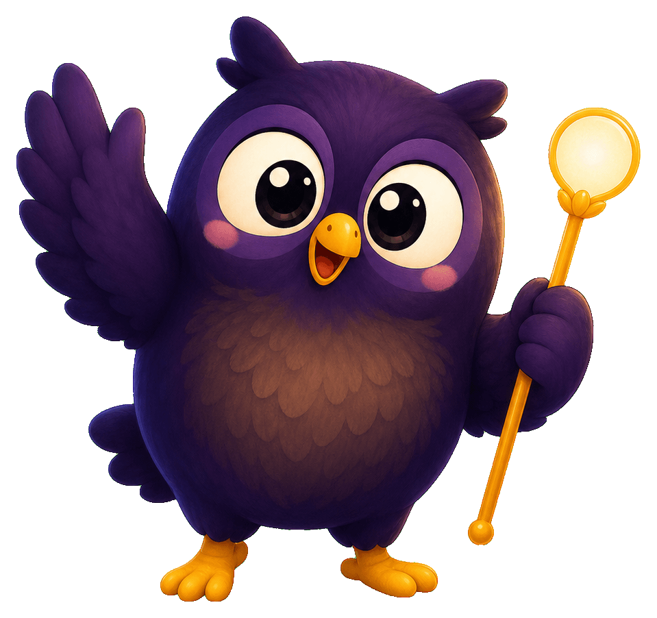 OffPal bird waving and inviting you to join the waitlist